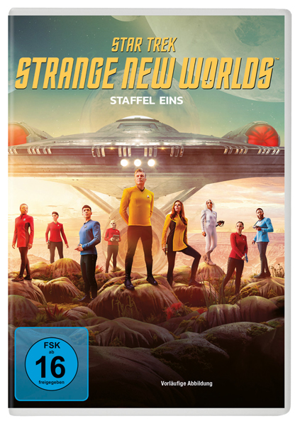 Star Trek: Strange New Worlds - Staffel #1 (DVD) 
4Disc