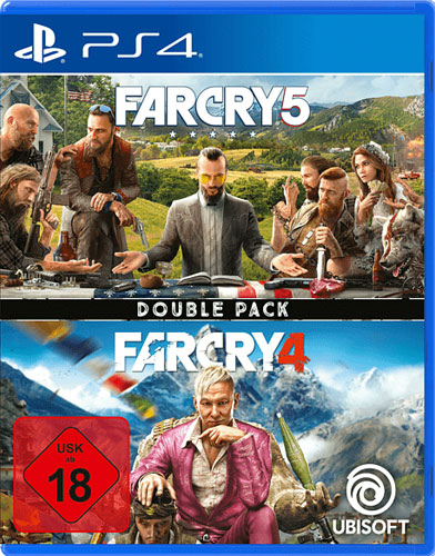 Far Cry  Doublepack 4 & 5  PS-4  multilingual