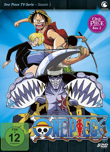One Piece BOX #2 (DVD)  TV-Serie  5Disc 
Min: 775/DD/WS  Neuauflage