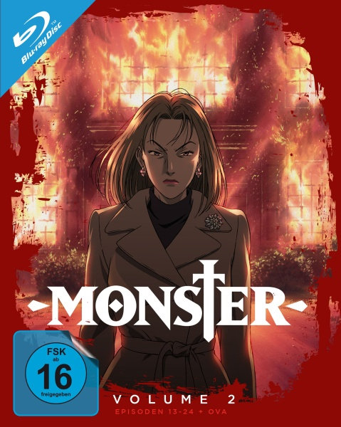 MONSTER - Volume 2 (BR) LE -Steelbook-
2Disc, Ep. 13-24 + OVA