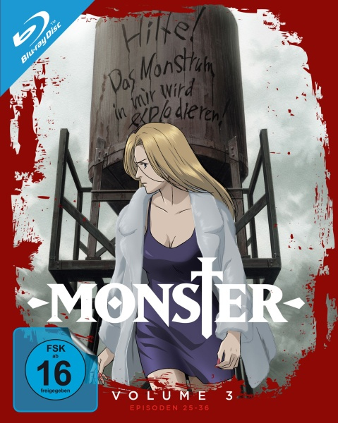 MONSTER - Volume 3 (BR) LE -Steelbook-
2Disc, Ep. 25-36