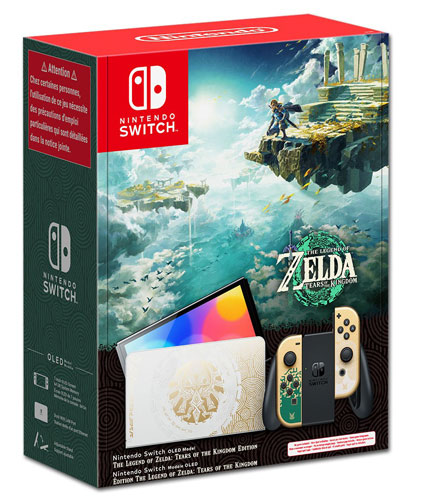 Switch   Konsole  OLED Zelda Tears Edition  
 LIMITIERT