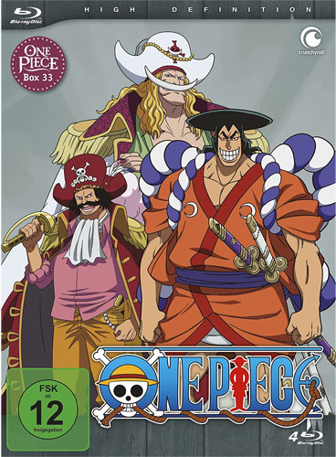 One Piece BOX 33 (BR)  TV-Serie 
4Disc