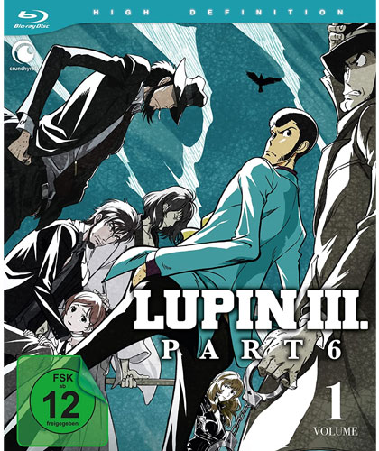 LUPIN III: Part 6 - Classic Adventures 1 (BR) GA 
Gesamtausgabe Box 1, 2Disc, Ep. 01-12