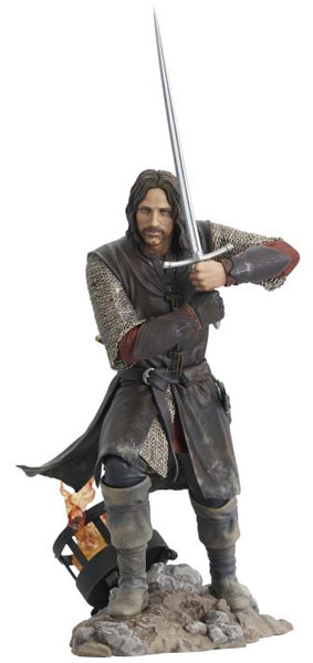 Merc Figur Herr der Ringe Aragorn  25cm
PVC 25cm
Diamond Deluxe LOTR Series 3 with Sauron Parts