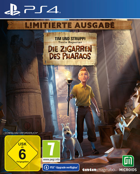 Tim und Struppi: Zigarren des Pharaos  PS-4 L.E.