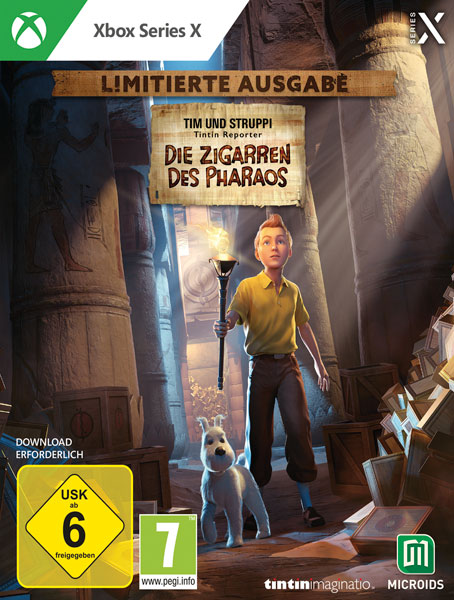 Tim und Struppi: Zigarren des Pharaos  XBSX L.E.