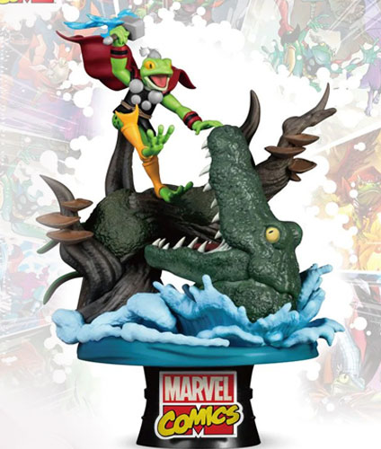 Merc Figur Marvel Comic Throg  17cm
 PVC 17cm
 Beast Kingdom