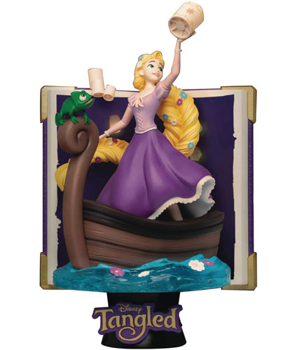 Merc Figur Disney Rapunzel Story Book  15cm
 PVC 15cm
 Beast Kingdom Diorama