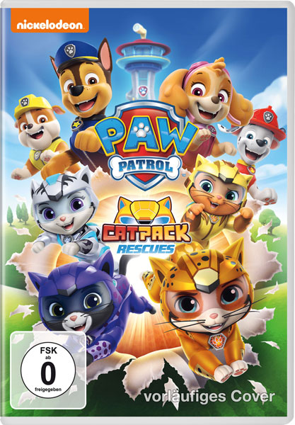 PAW Patrol: Cat Pack Rescues (DVD) 
Min: 93/DD5.1/WS