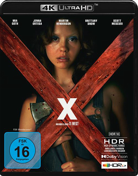 X  (UHD) 
Min: 105/DD5.1/WS