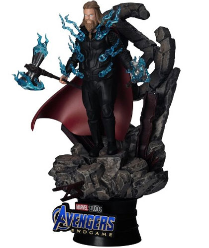 Merc Figur Avengers Endgame Thor  16cm
 PVC 16cm
 Beast Kingdom D-Stage Avengers Endgame Thor Diorama