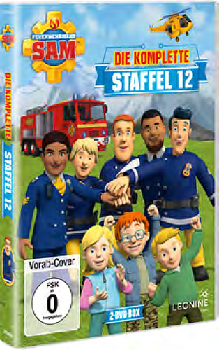Feuerwehrmann Sam - Kompl. Staffel 12 (DVD) 2Disc 
Min: 130/DD5.1/WS