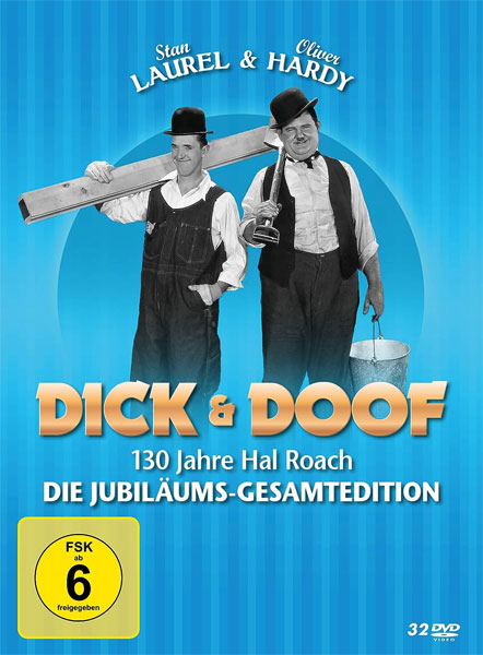 Dick & Doof - 130 Jahre Jubiläums-Gesamted. (DVD) 
31DVDs