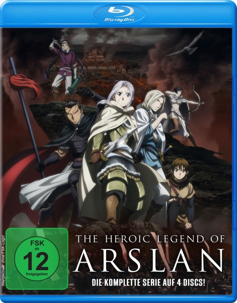 Heroic Legend of Arslan, The - Kompl.Serie (BR) 
4Disc, Ep. 01-25