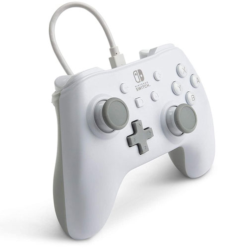 Switch Controller wired white PowerA