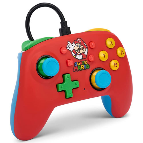 Switch Controller wired NANO Mario Medley
 PowerA