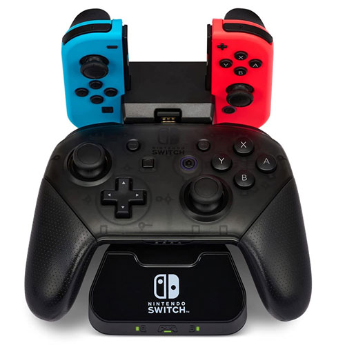 Switch Ladestation für Joy Con und Pro Controller
 PowerA