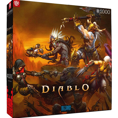 Merc  Puzzle Diablo Heroes Battle  (1000 Teile)