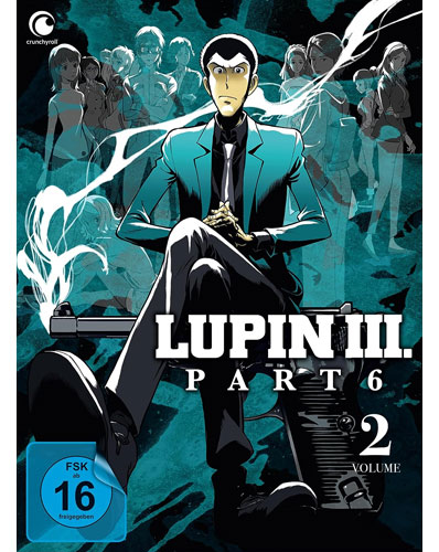LUPIN III: Part 6 - Classic Adventures 2 (DVD) GA 
2Disc, Ep. 13-24