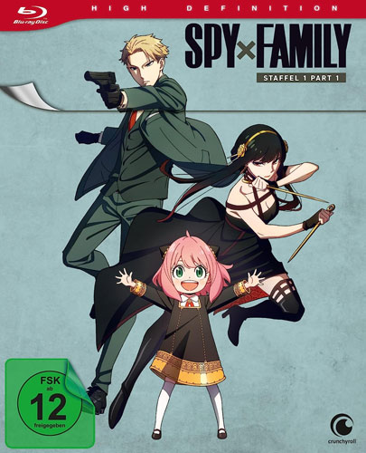 Spy x Family - Staffel 1.1 (BR) LE -SS-
Limited Edition mit Sammelschuber, Part 1: Ep.: 01-04