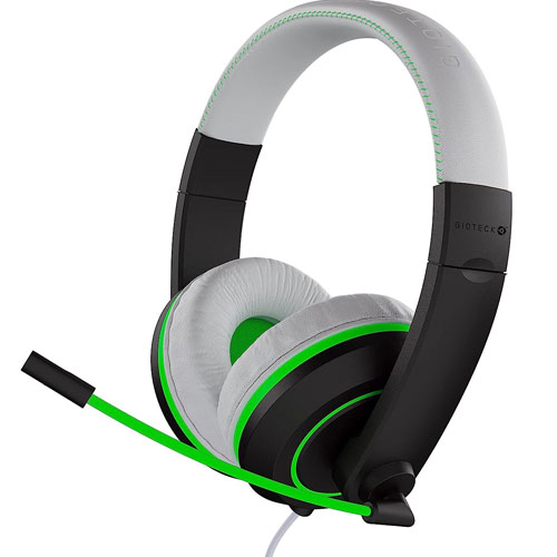 XBSX Headset Wired Stereo White/Green XH-100S