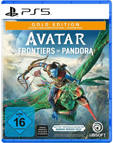 Avatar   PS-5  Frontiers of Pandora  Gold Ed.