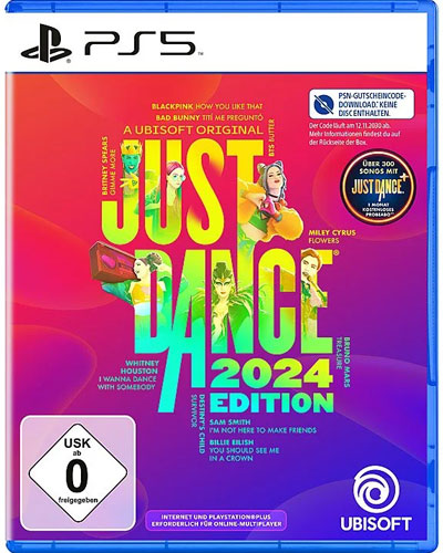 Just Dance   2024  PS-5  (CiaB)
 Code in a Box