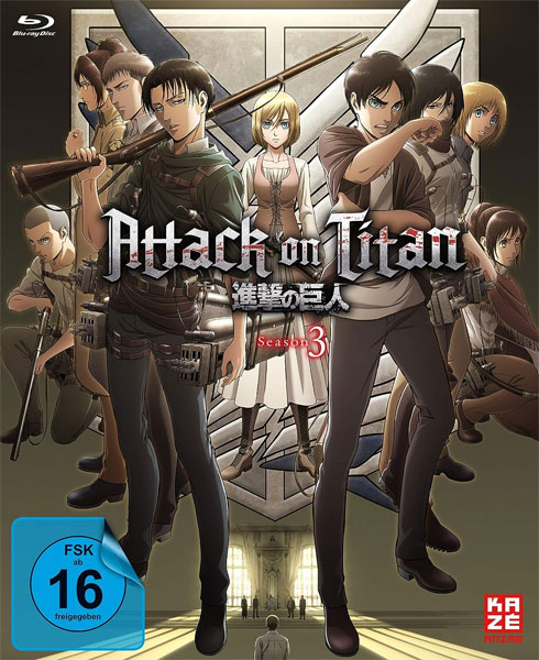 Attack on Titan - Staffel #3 (BR) Gesamtausgabe 
Min: 550/DD5.1/WS