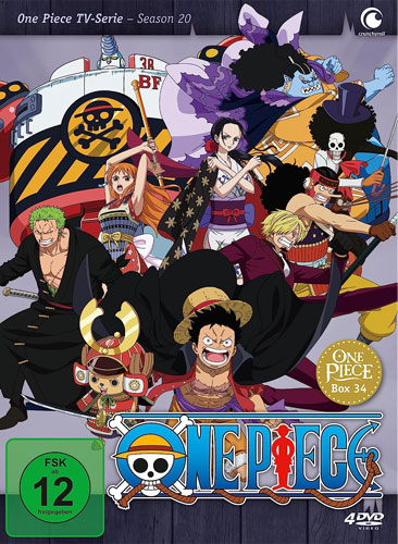 One Piece BOX 34 (DVD)  TV-Serie 
4Disc, 20. Staffel, Ep.: 9761000