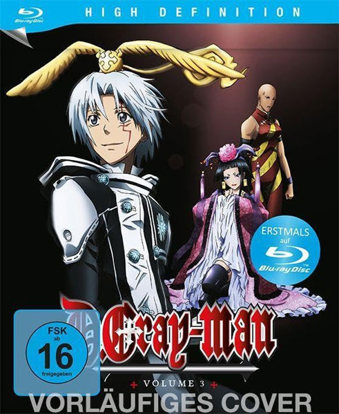 D. Gray-man  #3 (BR) 3Disc
Min: 425/DD5.1/WS