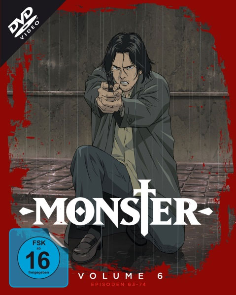MONSTER - Volume 6 (DVD) LE -Steelbook- 
2Disc, Ep. 63-74+OVA
