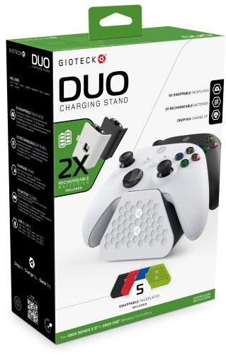 XB Ladestation DUO Charging Stand
 5 vers, Farben