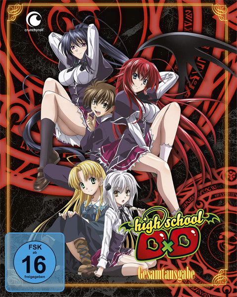 Highschool DxD - Staffel 1 GA (DVD) NEU -SS- 
Gesamtausgabe, Neuauflage mit Sammelschuber