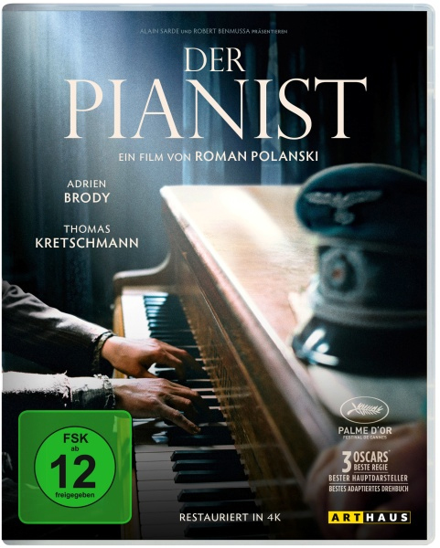 Pianist, Der (BR) 20th A.E. 
Min: 149/DD5.1/WS   Digital 4K Remastered