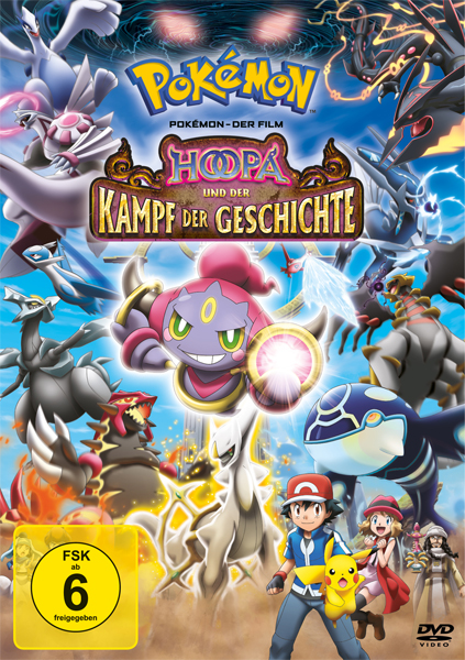 Pokemon - Hoopa und der Kampf d. Geschichte (DVD) 
Pokemon-Film 18