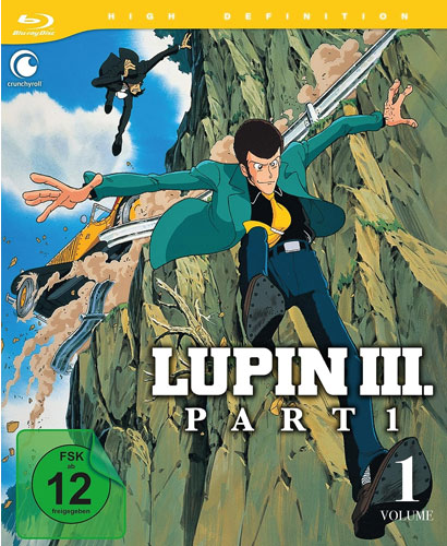 LUPIN III. - Part 1 Box 1 Classic Adventure (BR) 
2Disc, Ep. 01-12