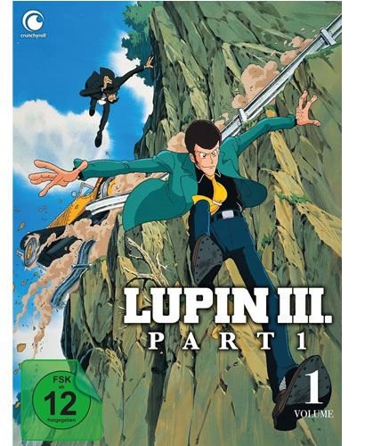 LUPIN III. - Part 1 Box 1 Classic Adventure (DVD) 
2Disc, Ep. 01-12