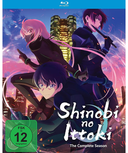 Shinobi no Ittoki - Gesamtausgabe (BR) 2Disc 
Episoden 1-12