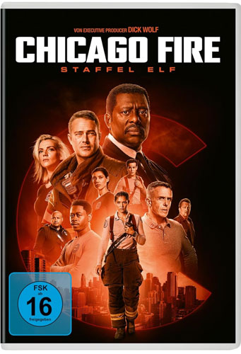 Chicago Fire - Staffel 11 (DVD) 5Disc 
Die komplette elfte Staffel