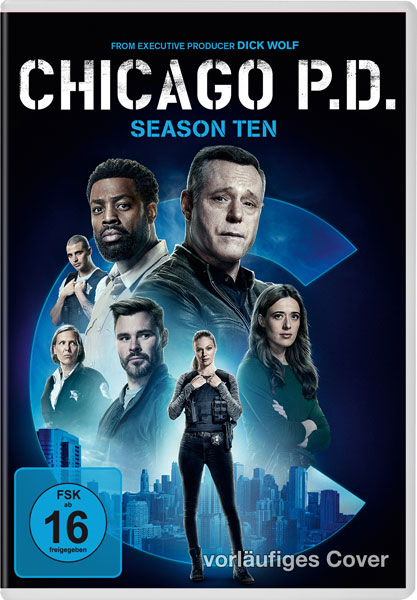 Chicago P.D. - Season 10 (DVD) 5Disc 
Die komplette zehnte Staffel