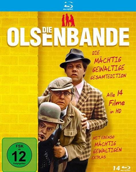 Mächtig gewaltige Olsenbande Gesamt-Edition (BR) 
Min: 1250/DD/WS  14Disc