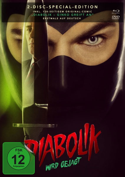 Diabolik (BR+DVD) S.E. mit Comic
Min: 133/DD5.1/WS limitiert
