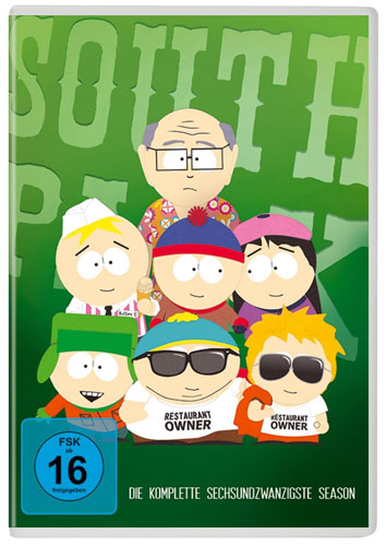 South Park: Season 26 (DVD) 
Min: 129/DD/WS