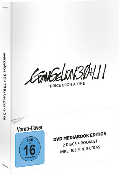 Evangelion: 3.0+1.11 (DVD) SE -Mediabook- 
Min: 148/DD5.1/WS