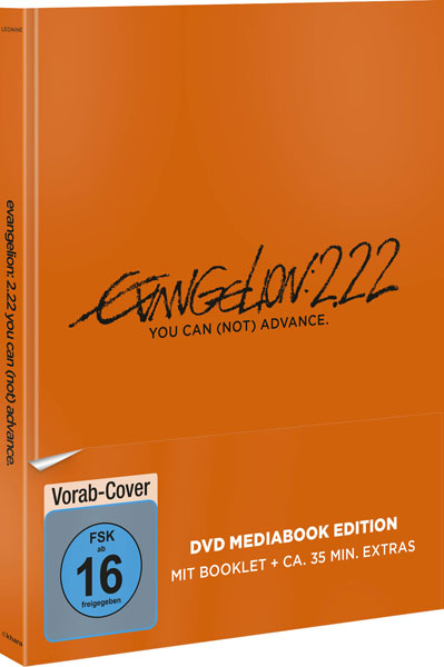 Evangelion: 2.22 (DVD) SE -Mediabook- 
Limited Mediabook Special Edition