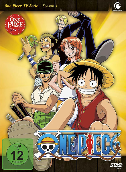 One Piece BOX #1 (DVD)  TV-Serie  5Disc 
Neuauflage