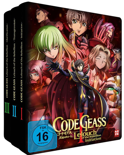 Code Geass: Lelouch of the Rebellion 1-3 (BR) 
Movie Trilogie - Bundle 1-3