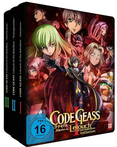 Code Geass: Lelouch of the Rebellion 1-3 (DVD) 
Movie Trilogie - Bundle 1-3