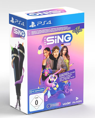 Lets Sing 2024  PS-4  + 2 Mics
